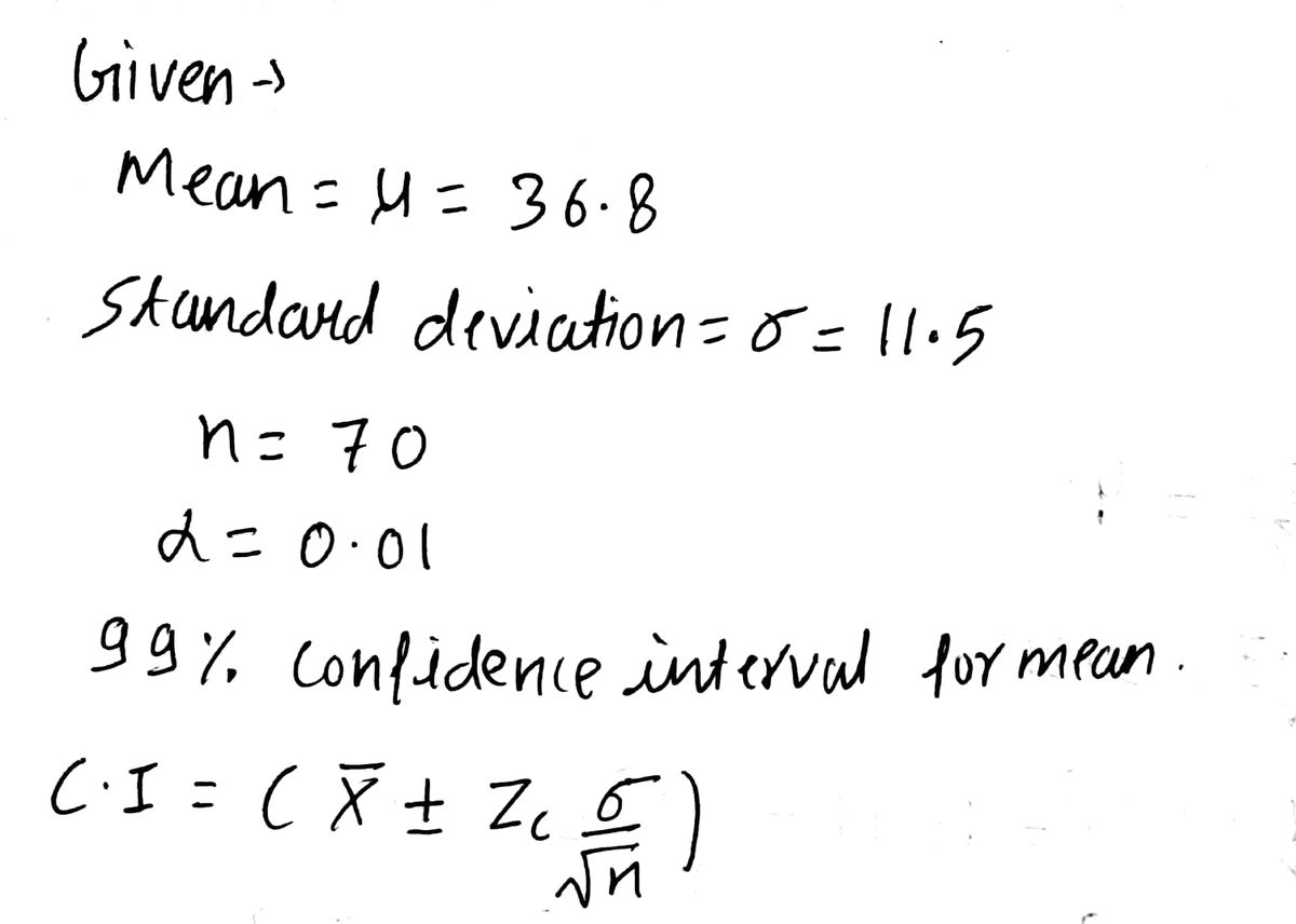 Statistics homework question answer, step 1, image 1